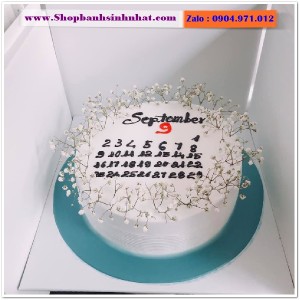 Bánh Sinh Nhật Cuốn Lịch - CL46